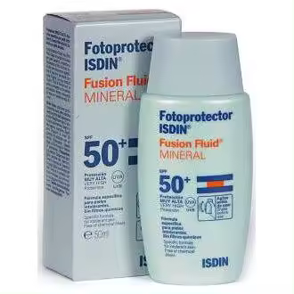 Fotoprotector Fusion Fluid Mineral 0% Filtros Químicos Spf50+ 50 Ml - 1