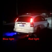 Tubo De Escape De Coche Universal Ajustable LED Con Luz De Flama Salida Individual Modificada Pieza De Aluminio Y Fibra De Carbono - details 4