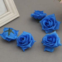 50 Pcs Cabezas De Rosas Artificiales De Seda Para DIY Arreglo De Flores Decoración De Boda Y Hogar Suministros De Manualidades - details 5