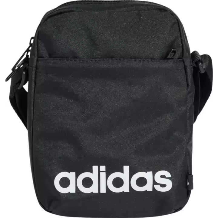 Bolso Adidas Linear Org Negro Balncas Je8341 Bag Bolsito - 1