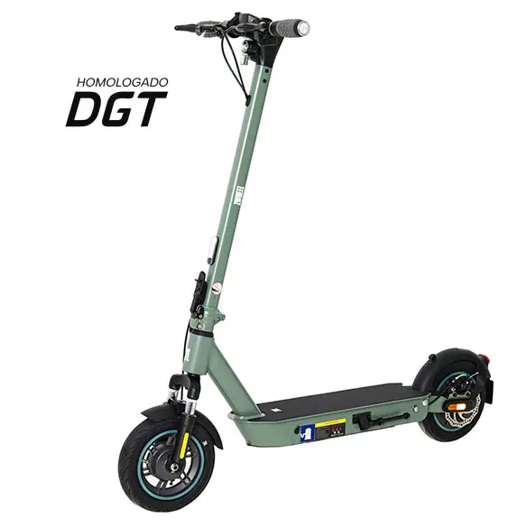 Zwheel zfox max street hunter patinete electrico motor 400w - homologado dgt - velocidad hasta 25km/h - autonomia hasta 50km - 3 modos de conduccion - carga maxima 100kg - ruedas 10” - 1