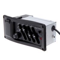 Unidad De Pre-Amp Y EQ Para Guitarra Acústica Piezo 7545R Negro Peso 200g Accesorio De Guitarra Cómodo Y Duradero - details 7