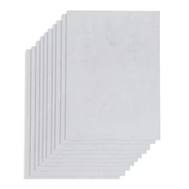 10 Hojas Vacías De Papel Para Encogimiento Térmico 6x8 Pulgadas Suministros Manuales Para Hacer Llaveros Y Adornos Creativos DIY - 1