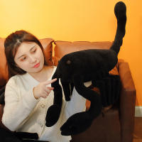 Grande Escorpión Negro De Peluche Realista Juguetes Simulación Animal Muñeco Regalo Para Navidad Cumpleaños Creativo Y Original Para Todas Las Edades - details 0