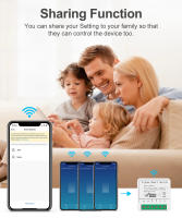 Interruptor Inteligente 16A Tuya ZigBee 3.0 Para Automatización DIY Módulo De Control De Luz Soporta 2 Maneras De Control Compatible Con Alexa Y Google Home - details 10