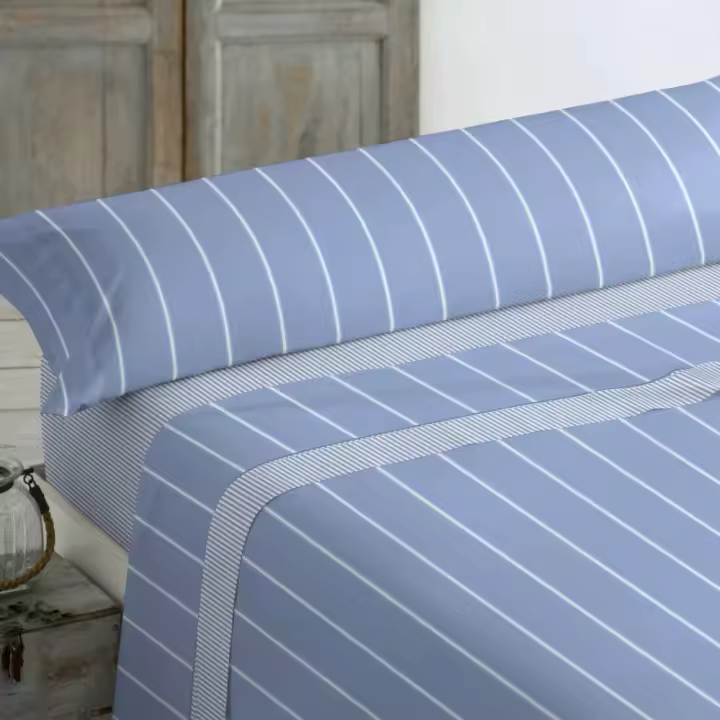 KYTZIAS - Juego de Sábanas para Verano tacto Extrasuave. Juego de cama 3 Piezas Microfibra. Sábanas de Verano de colores. Ropa de cama lisa y suave. Estampados modernos para cama de 90, 105, 135 y 150 cm. - 1