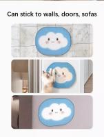 Nuevos Juguetes Para Gatos Nubes Azules De Dibujos Animados Tablero De Rasguñado Adhesivo Protección De Muebles Resistente Al Desgaste Y Uso Sustentable Para Mascotas - details 2