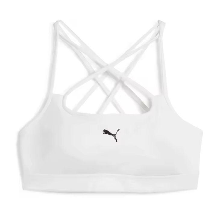 Sujetadores marca Puma modelo 526224-02 para mujer en color blanco - 1