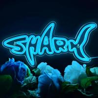 Luces LED Neón De Tiburón Shark Decoración De Pared USB Potenciable Y Ajustable Para Fiestas Temáticas De Tiburón Decorar La Habitación Del Niño Con Regalos - details 0