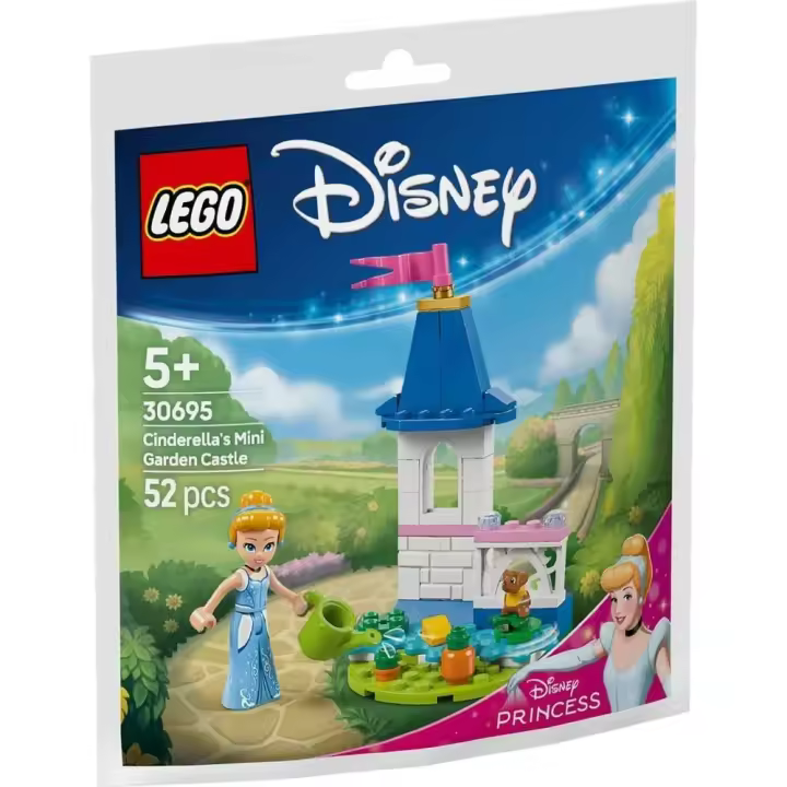 LEGO POLYBAG 30695: Cinderella's Mini Garden Castle paper bag - 1