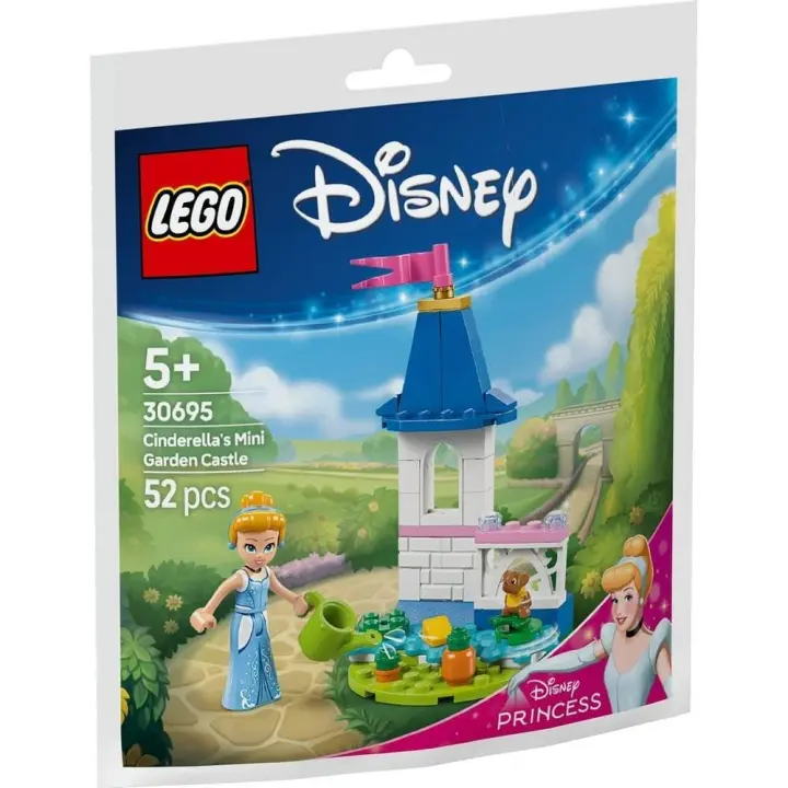 LEGO POLYBAG 30695: Cinderella's Mini Garden Castle paper bag - 1