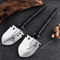 Shovel Plegable Para Camping 5 En 1 Multitool Portátil Herramienta De Sobrevivencia Táctica Compacta Para Mochilas Y Kit De Sobrevivencia - details 0