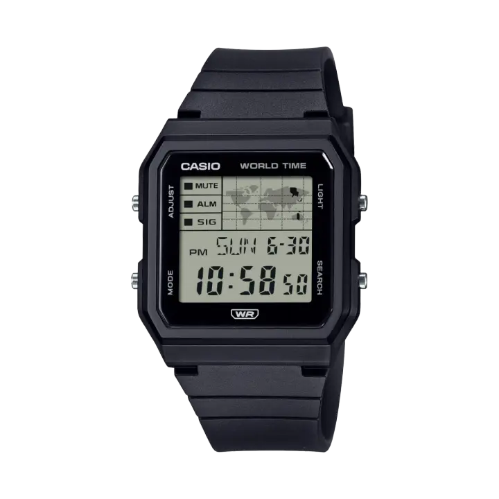 Reloj Casio LF-30W-1AEF digital unisex negro - 1