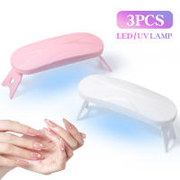 Lámpara De Uñas LED UV Portátil Mini Secado Rápido Lámpara De Secado De Polvos De Uñas Plegable Herramienta De Manicura Profesional - details 2