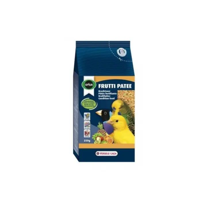 Versele-Laga Orlux Frutti Patee - Pasta de Cría Multicolor con Frutas y Semillas para Periquitos y Canarios - 1