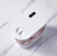 Acuario De Mesa Mini USB Con Bomba De Agua LED Y Filtro Autocirculación Y Tanque Para Golondrinas Material Plástico - details 9