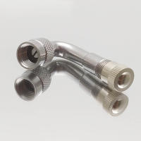 Adaptador De Válvula De Goma Para Motocicleta Y Camión 2Pcs Ángulo Curvo De 45 90 135 Grados Extensión De Válvula De Neumático Adaptador De Tubo De Válvula De Cobre - details 2
