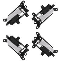 Manija De Puerta Interior Para Kia Borrego/Mohave 2007-2015 Plástico Cromado Izquierda Derecha Color Plateado Compatible Con 82620-2J000 82610-2J000 - details 0