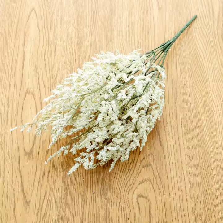 Plantas Artificiales Gypsophila Lavanda Para Boda Fiesta DIY Arreglo Floral Falso Decoración De Hogar Plástico Lavanda Bebé - 1