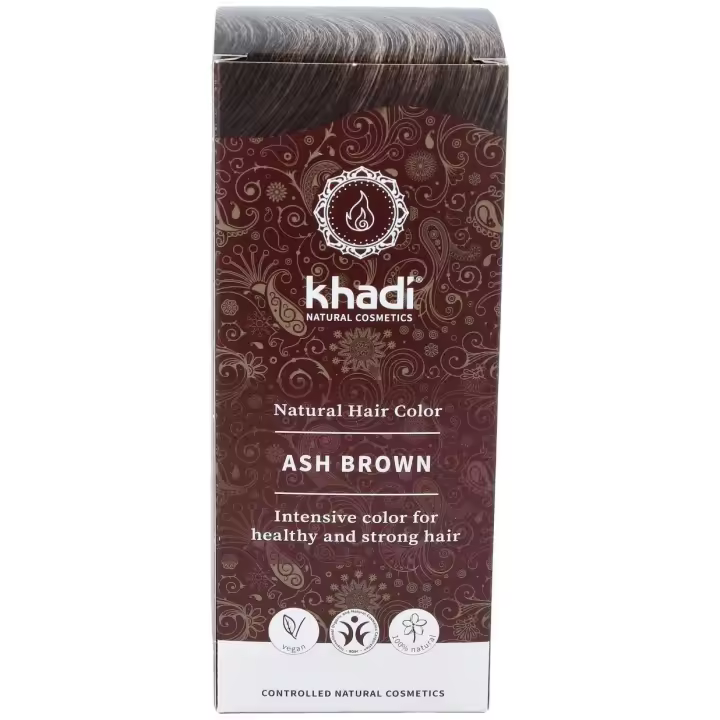 Khadi Tinte Castaño Ceniza 100% Vege 100G - 1