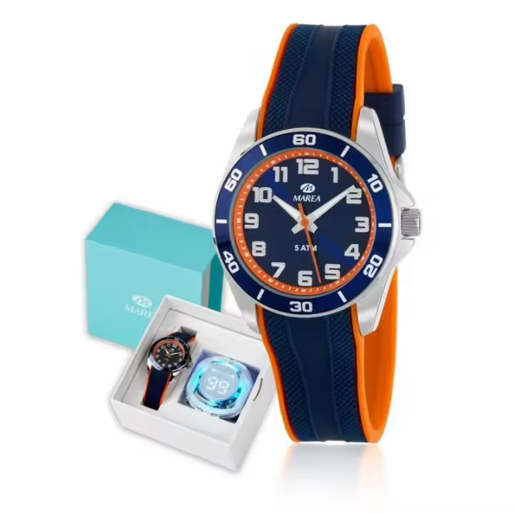 Reloj MAREA B35373/4 Conjunto Comunión + Auriculares Bluetooth NIÑO - 1