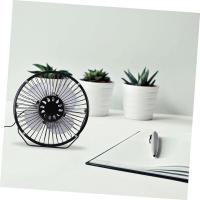 Mini ventilador portatil de 6 pulgadas, USB, cuerpo y aspas de metal - details 7
