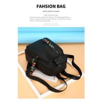 Mochila De Viaje Estilo Universitario Ligera De Tela Oxford Gran Capacidad Diagonal Mochila Fashionable Para College - details 5
