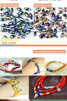 50pcs Pendantes De Brillo De Cristal Austriaco 6x12mm Forma De Gota Y Lágrima Para Fabricación De Joyas Pulseras DIY Colores Variados - details 4