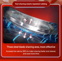 Afeitadora Eléctrica Portátil Para Hombres Mini Cannon De Acero Aleman Cabeza Redonda Potente Storm Shaver Importado De Alemania - details 4