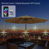 Lámpara Inteligente De Noche LED RGB Con Control Remoto Iluminación Exterior Decorativa Para Habitaciones Regalos Camping Y Hogar - details 5