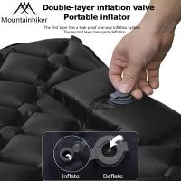 MOUNTAINHIKER Almohadilla De Dormir Para Exteriores Manta Inflable Con Cojines Matrícula Plegable Para Viajes Y Senderismo - details 4
