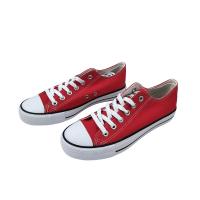 ANDY-Z  AW0105 Rojo Zapatillas clásicas de lona para hombre y mujer. - details 0