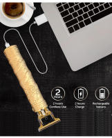 Nueva Afeitadora Eléctrica Profesional Impermeable Para Hombres Cuchilla Rotatoria De Acero Inoxidable T9 Con Carga Rápida 120 Minutos - details 19