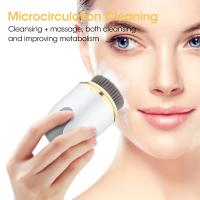 Cepillo limpiador Facial eléctrico para el cuidado de la piel, instrumento de belleza Exfoliante para la eliminación de espinillas, limpieza profunda de poros faciales, impermeable - details 3