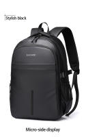 Mochila Grande Multifuncional Impermeable Para Viaje Deportivo Y Negocios Con Bolsillo Para Computadora Antirrobo Para Hombres - details 24