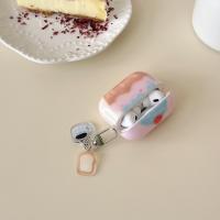 Funda Para AirPods 1 O 2 3Pro 2 Con Teacup De Pan Cake Rosa Y Colgante Funda Protectora De Almacenamiento Para Auriculares - details 5