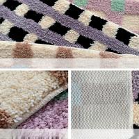 Carpetas De Piso Antideslizantes Absorbentes De Agua Estilo Coreano Cuadriculadas Para Baño Y Dormitorio Alfombra Fresca Para Niñas - details 2