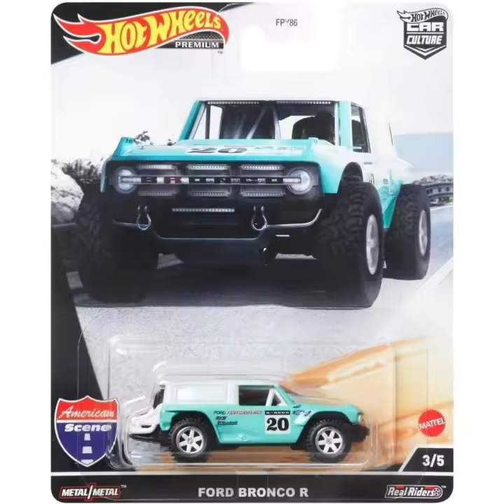 Hot Wheels Premium American Scene Ford Bronco R 3/5 - 1