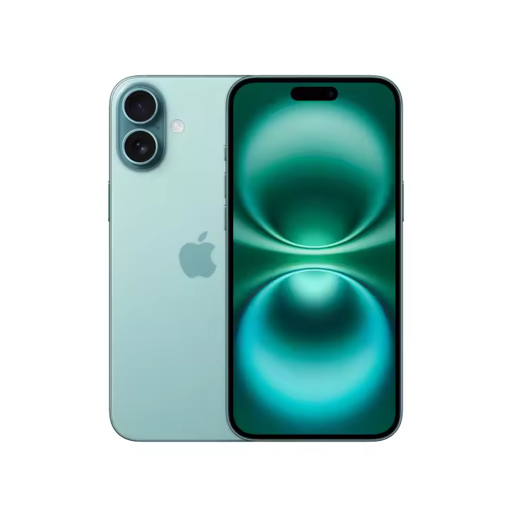Apple iphone 16 plus 17 cm (6.7") dual sim ios 18 5g usb type c 128 gb teal - 1