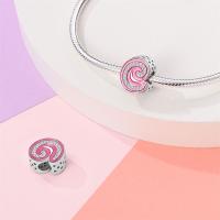 Nuevos 925 Plata Esterlina Charms Letras 26 Pigmentos Rosa Para Mujer Adecuado Para Pulseras Pandach Románticas Joyería DIY Regalo De Cumpleaños - details 9