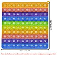 Juguete Educativo Montessori Para Niños Aprendizaje De Números 1-100 Juego De Conteo Juguetes De Matemáticas Para Escuela - details 2