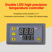 Controlador Digital Mini De Temperatura W3230 Con Sensor Regulador Termostato Calentamiento Frío 12V 24V 220V Para El Hogar - details 1