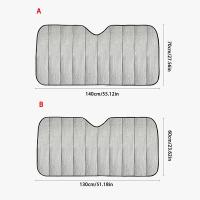 Protector Solar Para Ventanas Delanteras De Coche Visera De Parabrisas Antirreflectante Protector UV Cortina De Sol Accesorios Para Automóvil - details 8