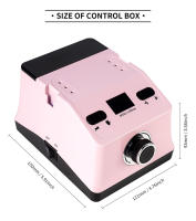 Máquina De Uñas Eléctrica De Alta Calidad 35000RPM 65W Con Pantalla HD Para Manicura Profesional Herramientas De Pulido De Uñas - details 8