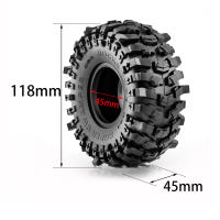 4Pcs Espuma Suave Para Neumáticos De Rueda De 1.9” 2.2” Tamaño 105/110mm Para Coche RC 1/10 Axial SCX10 90046 TRX4 TRX6 Redcat Gen8 - details 3
