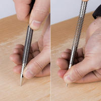 Juego De Herramientas Para Carpintero Y Madera Punzón De Uñas Con Resorte Doble Cabeza Remover De Pines De Puerta Herramienta Portátil De Carbono Alto - details 5