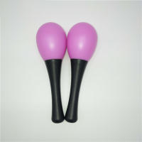 Maracas De Plástico 2X Instrumentos Musicales De Percusión Juguetes Para Grupos Escolares Y Sensory Hammer Rattle Shaker - details 6