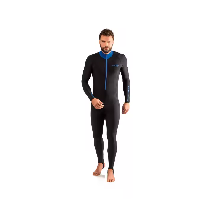 Skin 1mm Polyester Negro Neopreno Trajes Largos Cressi - 1