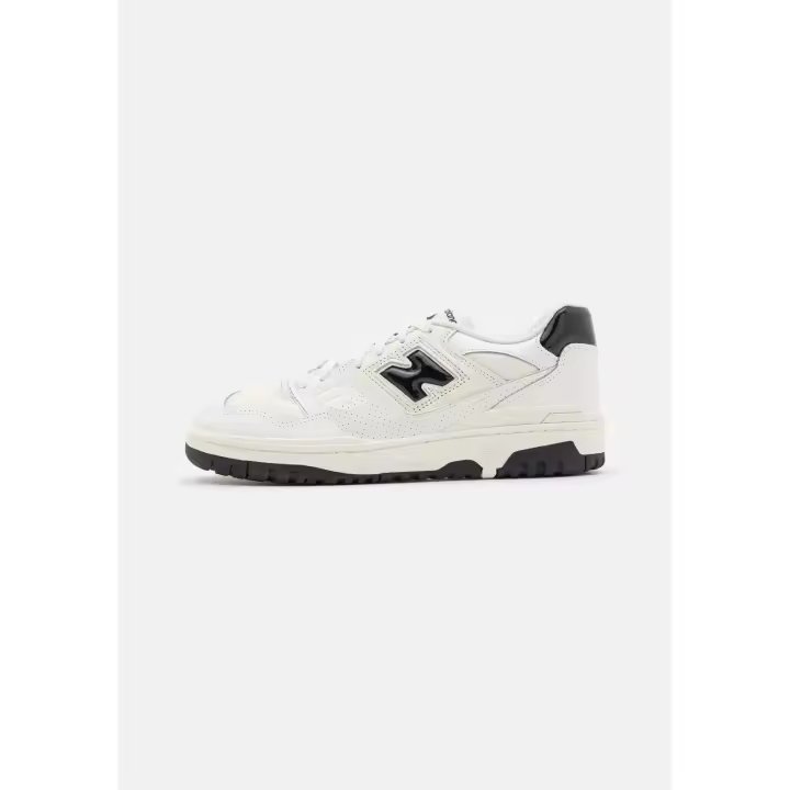 NEW BALANCE Zapatillas 550 blanco con detalle negro acabado charol - 1