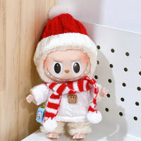 Ropa De Peluche Labubu Para Bebé 17cm Accesorios De Anime Lindo Y Moderno Traje De Hoodie Para Regalo De Navidad Unisex - details 15